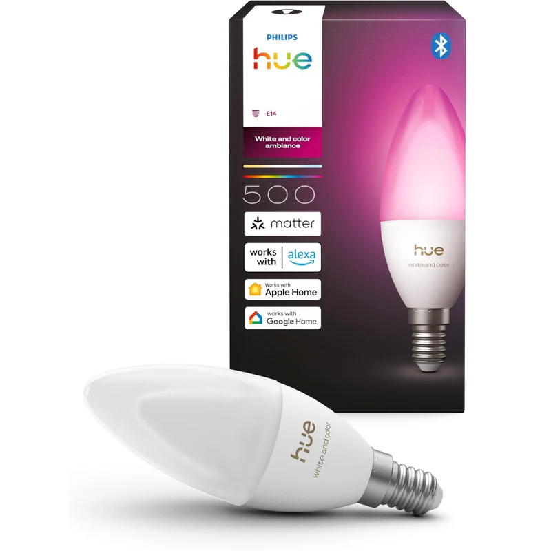 Philips HueWCA 6W B39 E14 V3 Smart Bulb