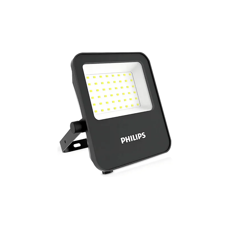 Projetor Refletor LED 100W Bivolt 6500K 5000 Lúmens 50W BVP152 IP65 G4 Philips