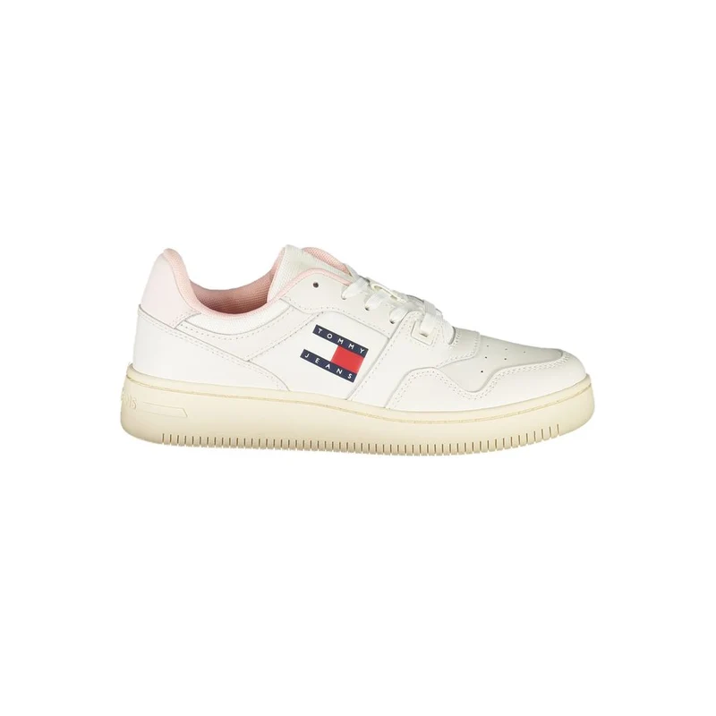 Tommy Hilfiger Bianco Leather Women Sneaker EU41/US11