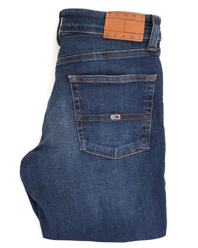Tommy Jeans Scanton Whiskered Slim Jeans Denim Dark W34 L32