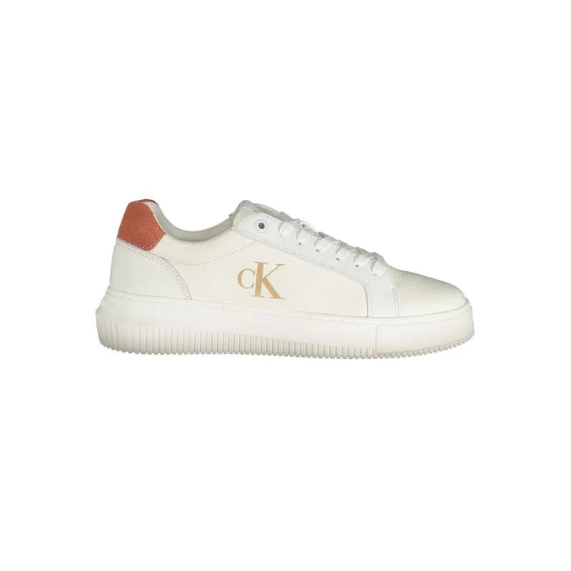 Calvin Klein White Polyurethane Women Sneaker EU38/US8