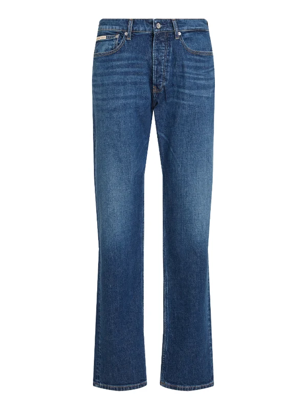 Calvin Klein Jeans - Standard Straight Jeans Dark Denim / 33