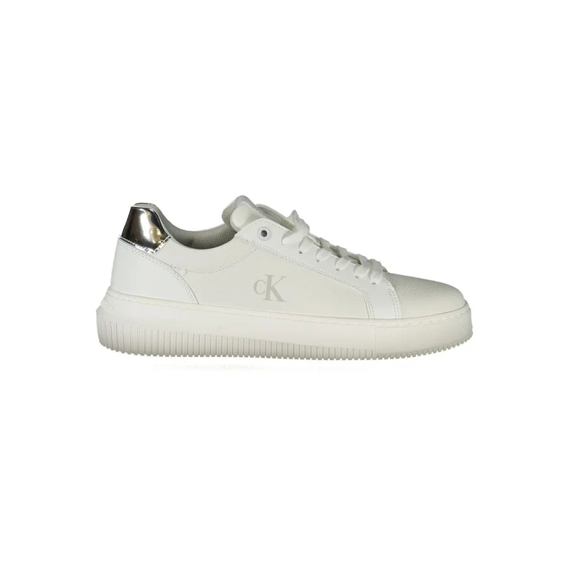 Calvin Klein Bianco Poliuretano Donna Sneaker EU41/US11