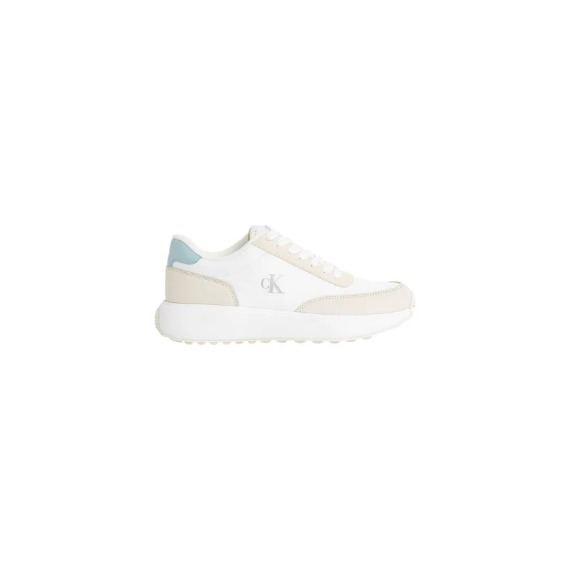 Calvin Klein Jeans Beige Leather Athletic Sneakers EU38/US8