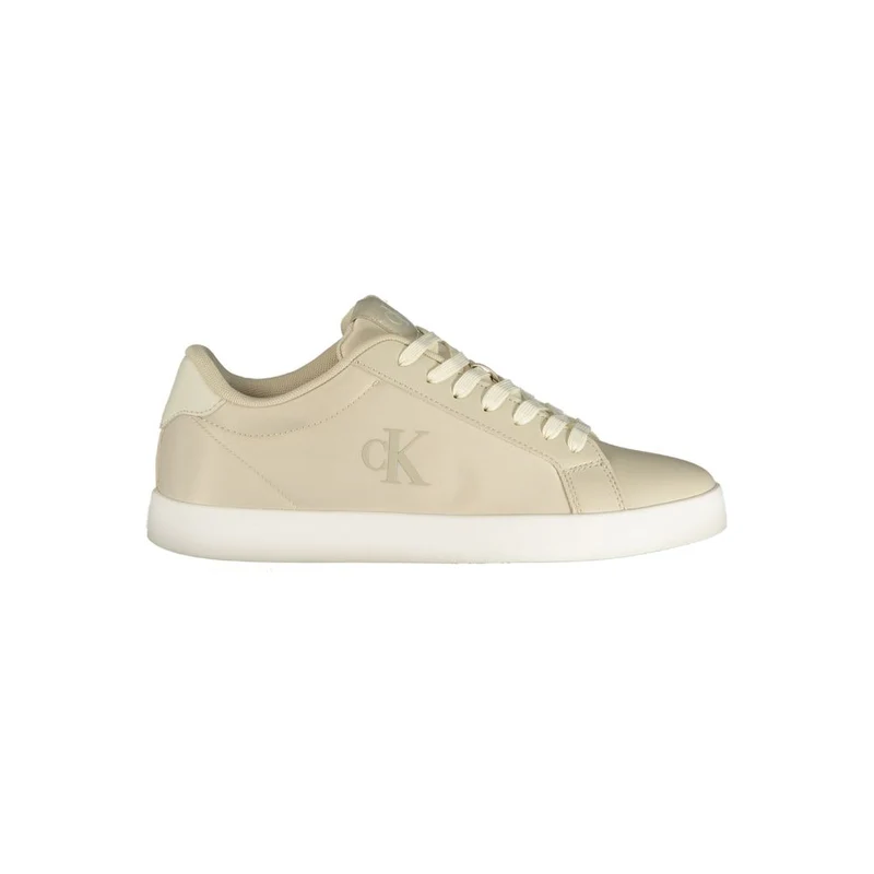 Calvin Klein Beige Polyurethane Womens Sneaker EU40/US10