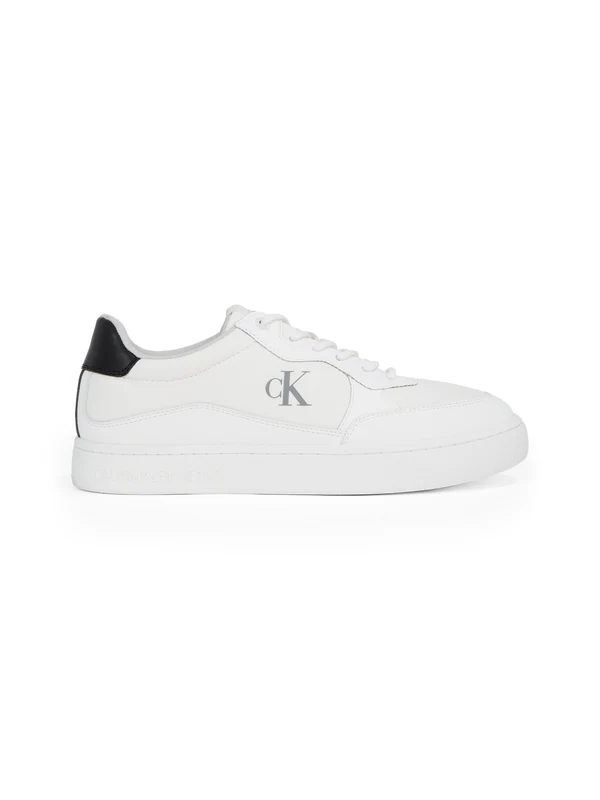 Calvin Klein Jeans - Women’s Sneakers Classic Cupsole Tech Ripstop Bright white/Black / 46