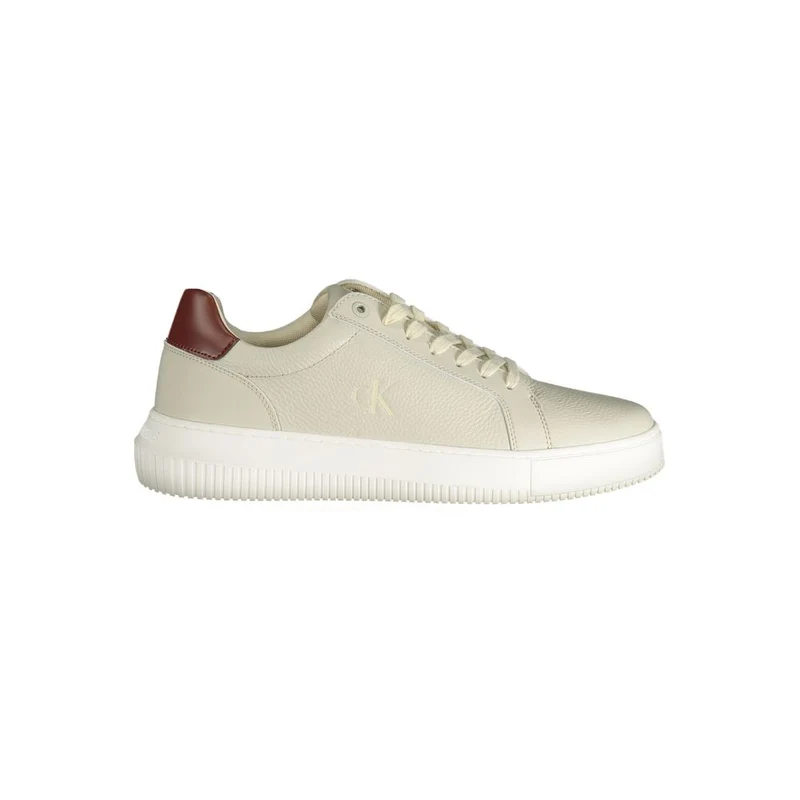 Calvin Klein Grigio Polyurethane Men Sneaker EU42/US9