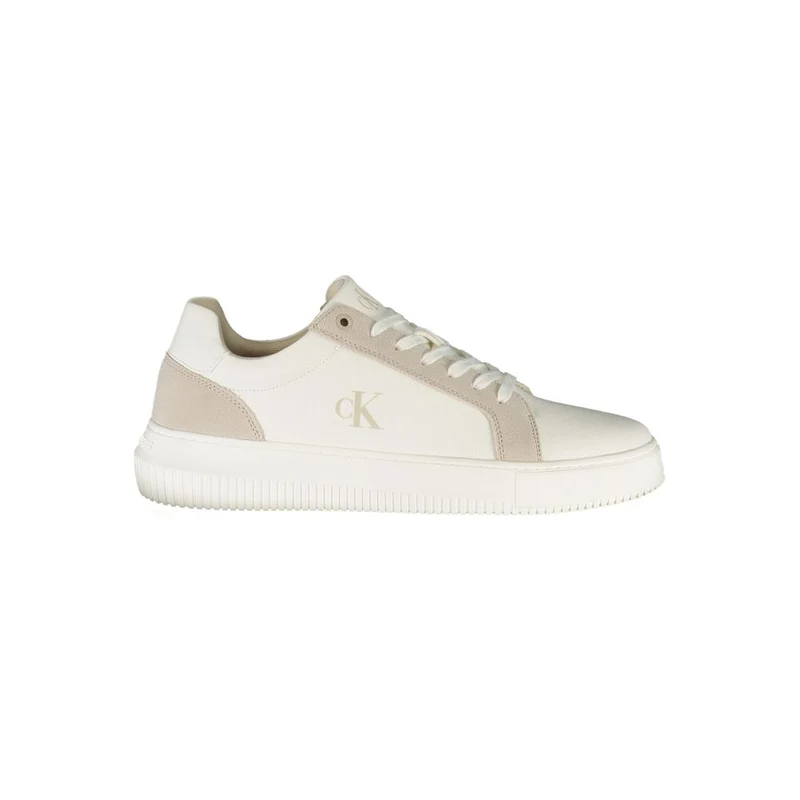Calvin Klein White Polyurethane Men's Sneaker EU42/US9
