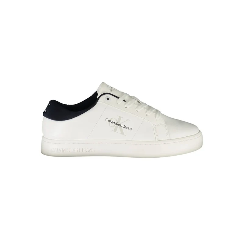 Calvin Klein Bianco Polyurethane Men Sneaker EU44/US11