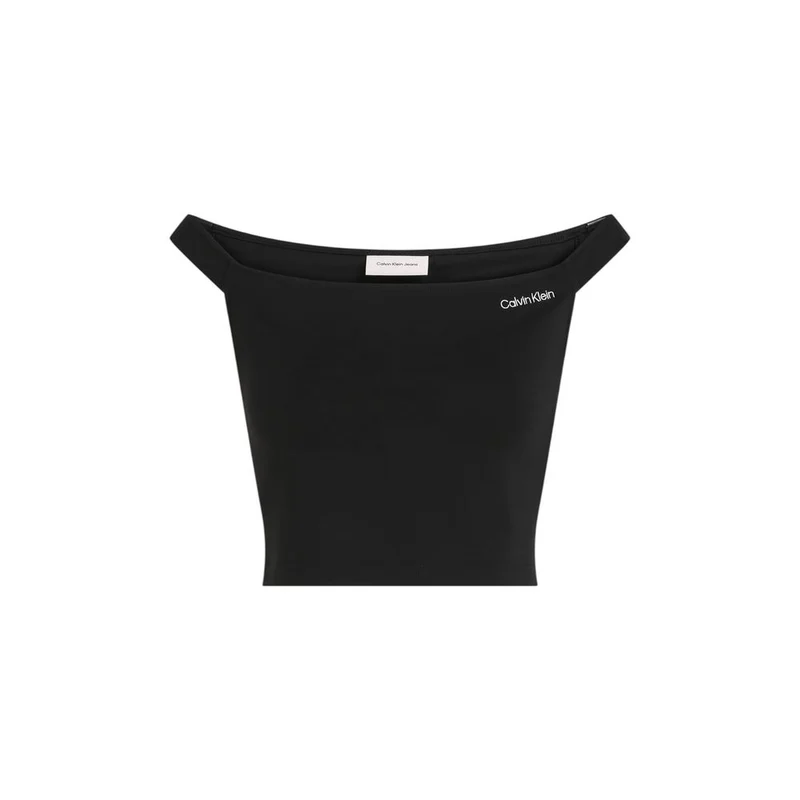 Calvin Klein Jeans Black Viscose Top IT42|M