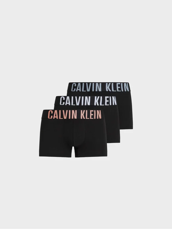 Calvin Klein - Men's Pack Of 3 Trunks Red/Black/White / XL