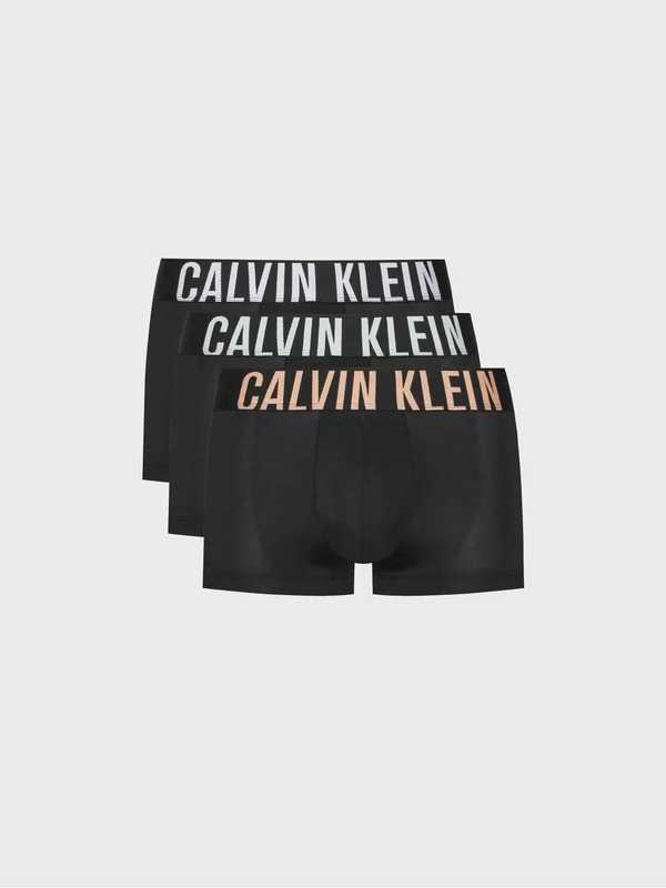 Calvin Klein - Men's Pack Of 3 Low Rise Trunks Red/Black/White / L