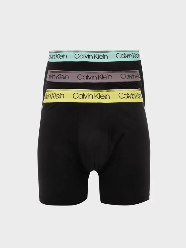Calvin Klein - Men's Pack OF 3 Micro Stretch Brief Boxer Multi Color 1 / S