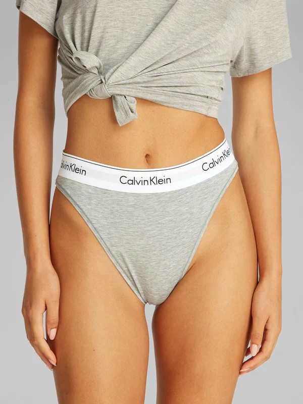 SLIP HIGH LEG TANGA XS