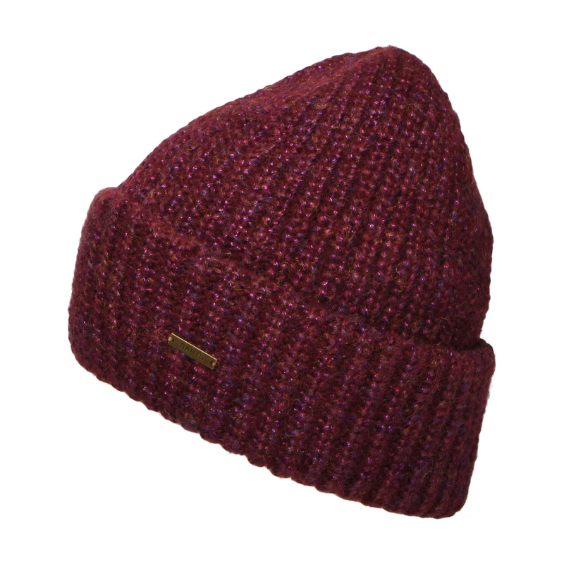 Barts Hats Arugama Recycled Beanie Hat - Burgundy 1-Size