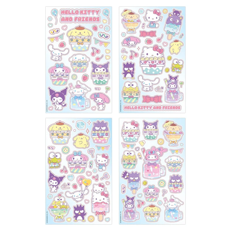 Kitty & Friends - Cupcake Sticker Set