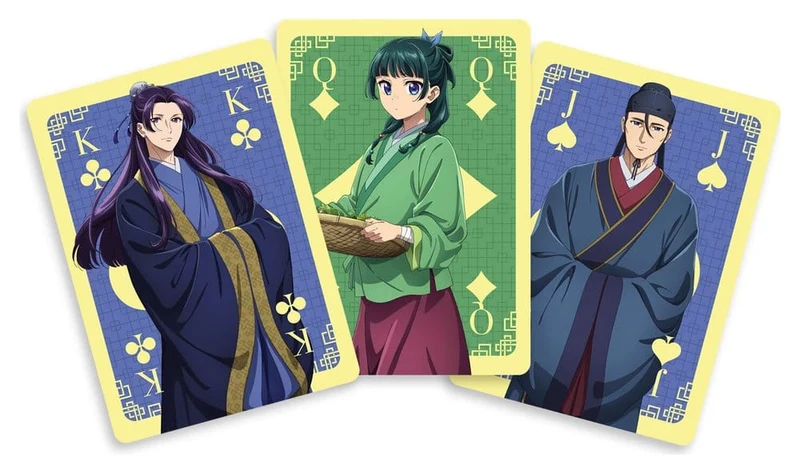 The Apothecary Diaries Playing Cards French-suited Deck Holographic 54 Cards