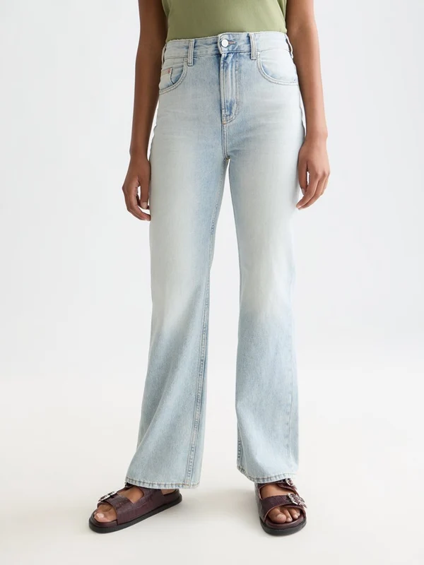 Scotch & Soda Womens Glow Bootcut Jeans Borderland / 32L / 28