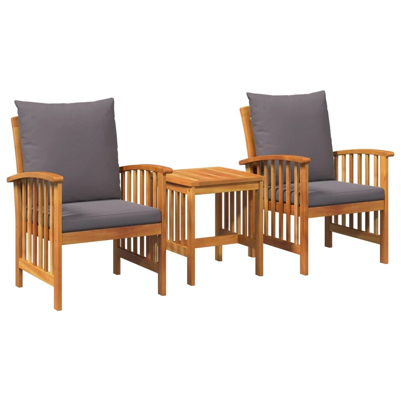 Kron Acacia Wood - 45cm Gray