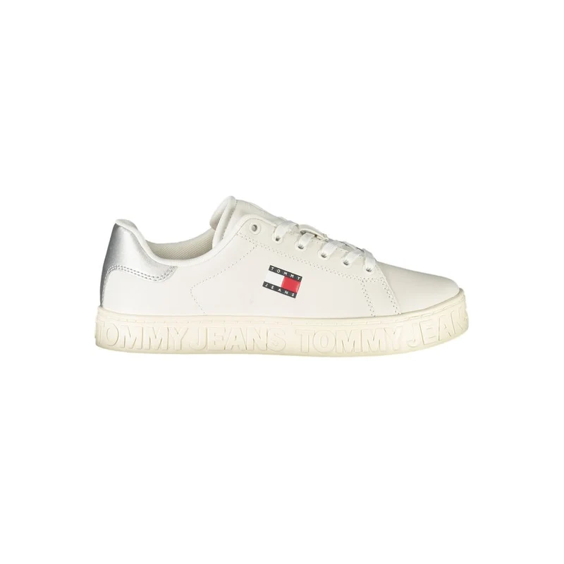 Tommy Hilfiger Bianco Polyurethane Women Sneaker EU36/US6