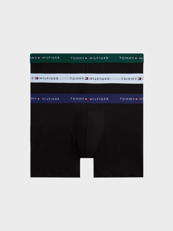 Tommy Hilfiger - Men's Three Pack Boxer Briefs Multi Color / LG