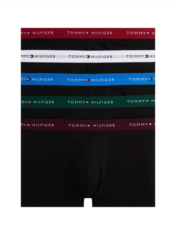 Tommy Hilfiger - Men's 5-Pack Essential Signature Trunks Multi Color 1 / XXL