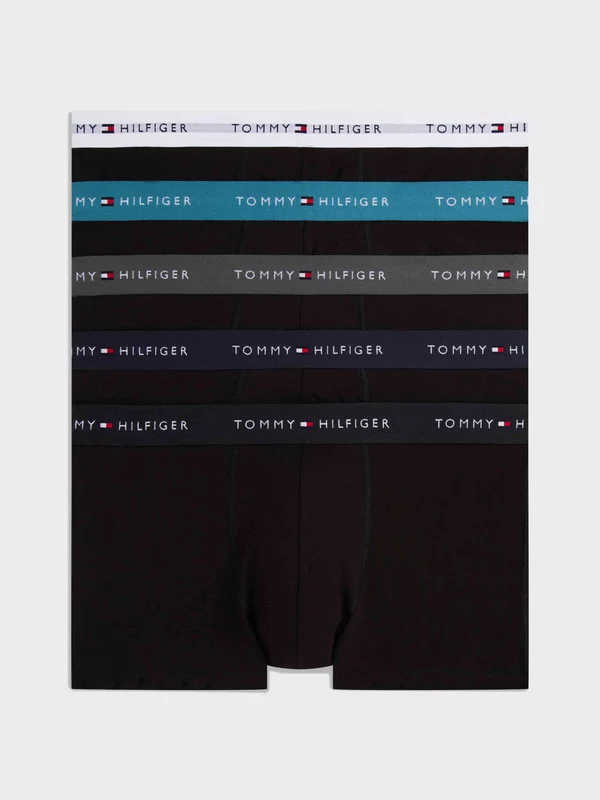 Tommy Hilfiger - Men's 5-Pack Essential Signature Trunks Multi Color 2 / SM