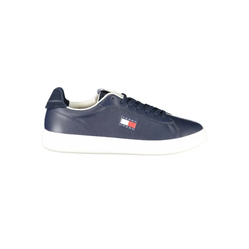 Tommy Hilfiger Blue Polyurethane Men Sneaker EU40/US7