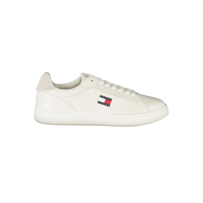 Tommy Hilfiger Bianco Polyurethane Men Sneaker EU46