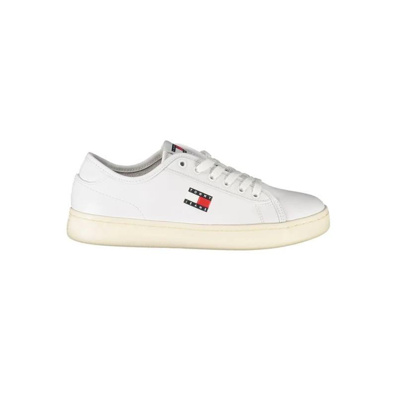 Tommy Hilfiger Bianco Polyurethane Women Sneaker EU39/US9
