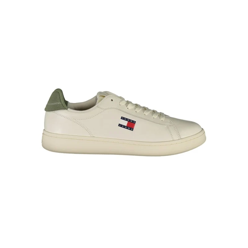 Tommy Hilfiger Bianco Polyurethane Men Sneaker EU46