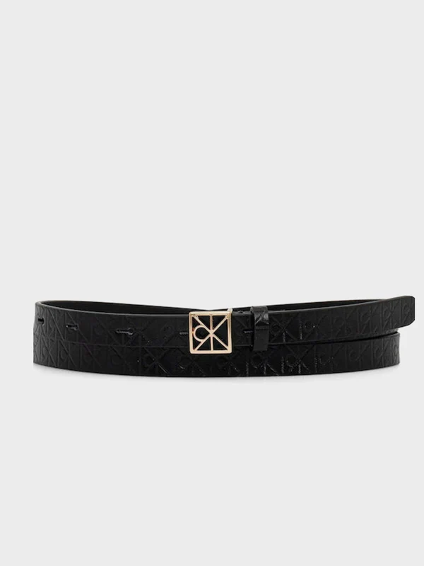 Calvin Klein Jeans - Women's Leather Belt Black / 75