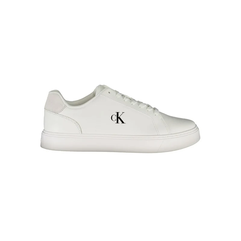Calvin Klein Bianco Polyurethane Men Sneaker EU43/US10