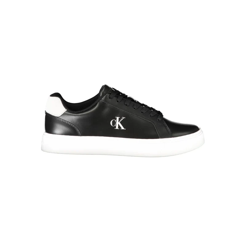 Calvin Klein Black Polyurethane Men Sneaker EU45/US12
