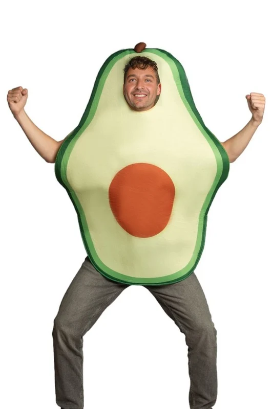 Avocado Kostüm Ein Größe