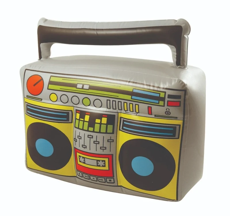 Aufblasbare Radio-Boombox