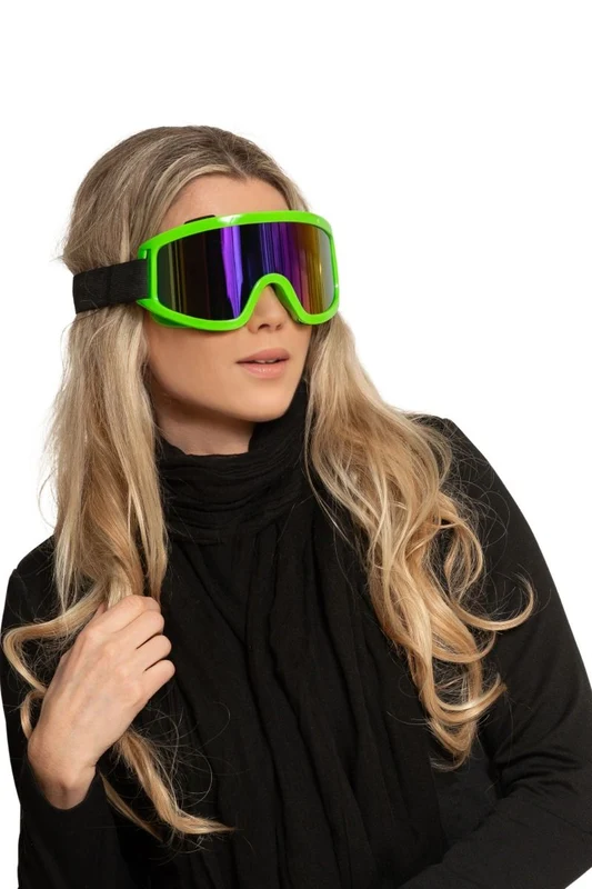Skibrille Grün
