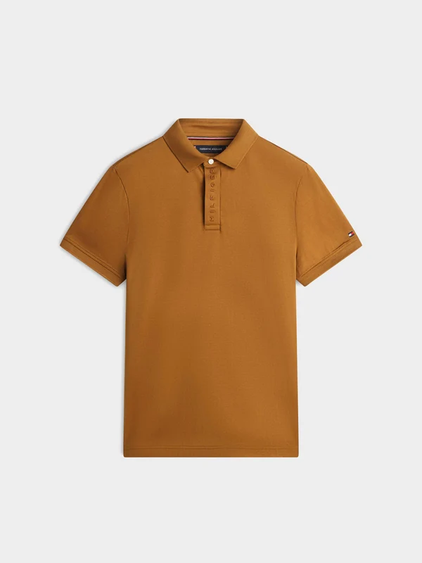 Tommy Hilfiger - Men's Hidden Placket Regular Polo Dark Khaki / XL