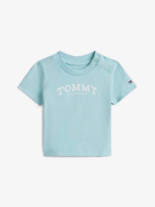 Tommy Hilfiger Baby Boys Monotype Logo T-Shirt in Blue Navy / 2 Yrs