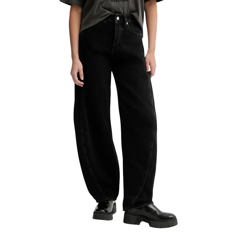 Tommy Hilfiger Jeans Black Recycled Cotton Bootcut Jeans W27 | L32