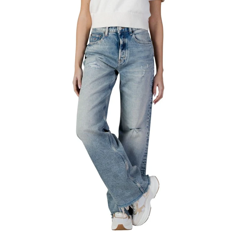 Tommy Hilfiger Jeans Light Blue Recycled Cotton Bootcut Jeans W29 | L32