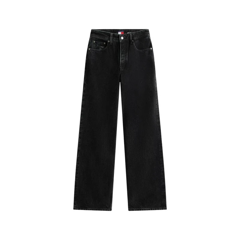 Tommy Hilfiger Jeans Black Recycled Cotton Bootcut Jeans W27 | L34