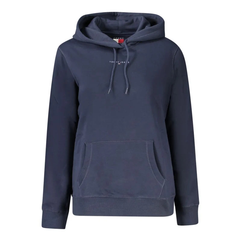 Tommy Hilfiger Blue Cotton Women's Hoodie XS
