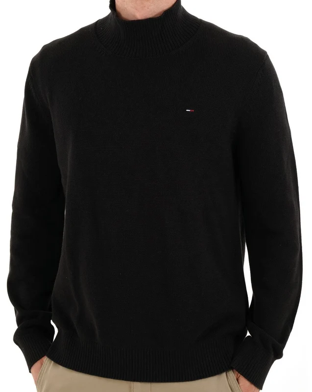 Tommy Jeans Essential Turtle Neck Jumper Black S