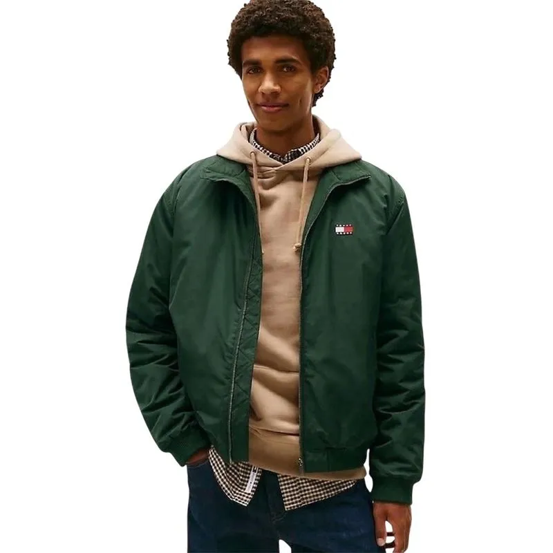 Jaqueta Tommy Jeans Essential Acolchoado Verde Masculina GG / Verde
