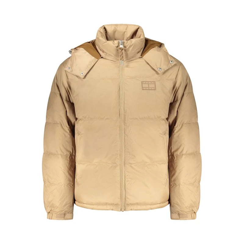 Tommy Hilfiger Beige Polyester Mens Jacket L
