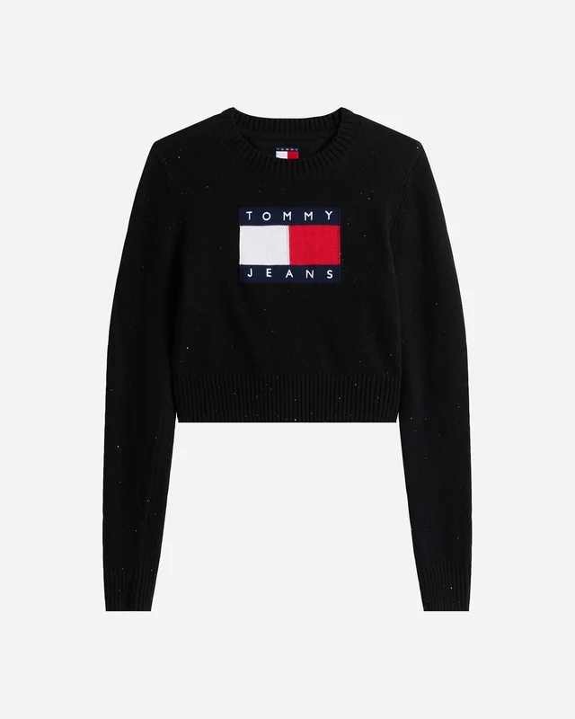MAGLIONE TOMMY HILFIGER SPARKLE FLAG W UNI / XS