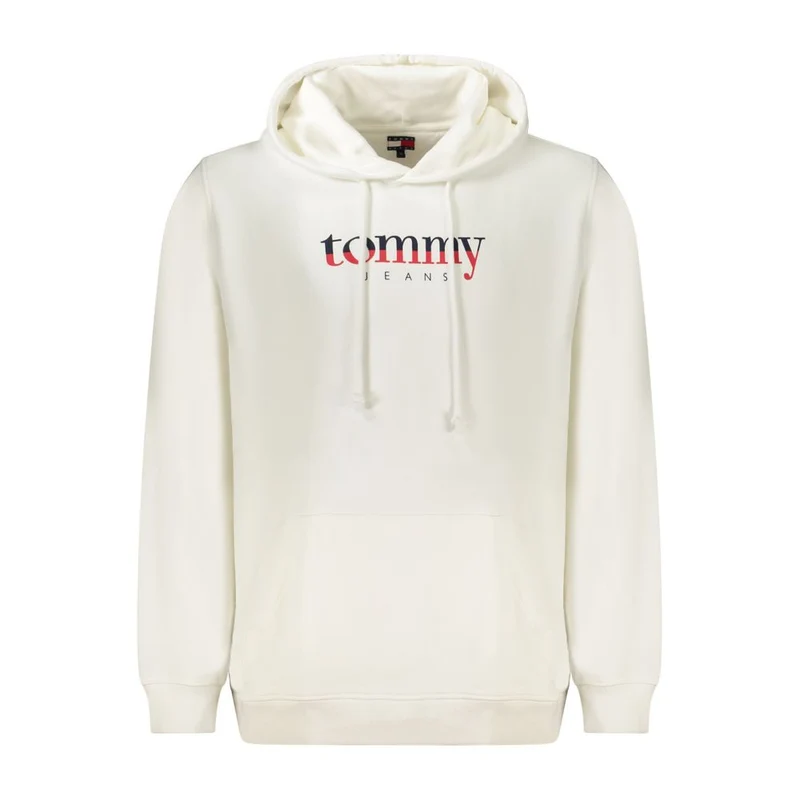 Tommy Hilfiger White Cotton Men Sweatshirt XXL