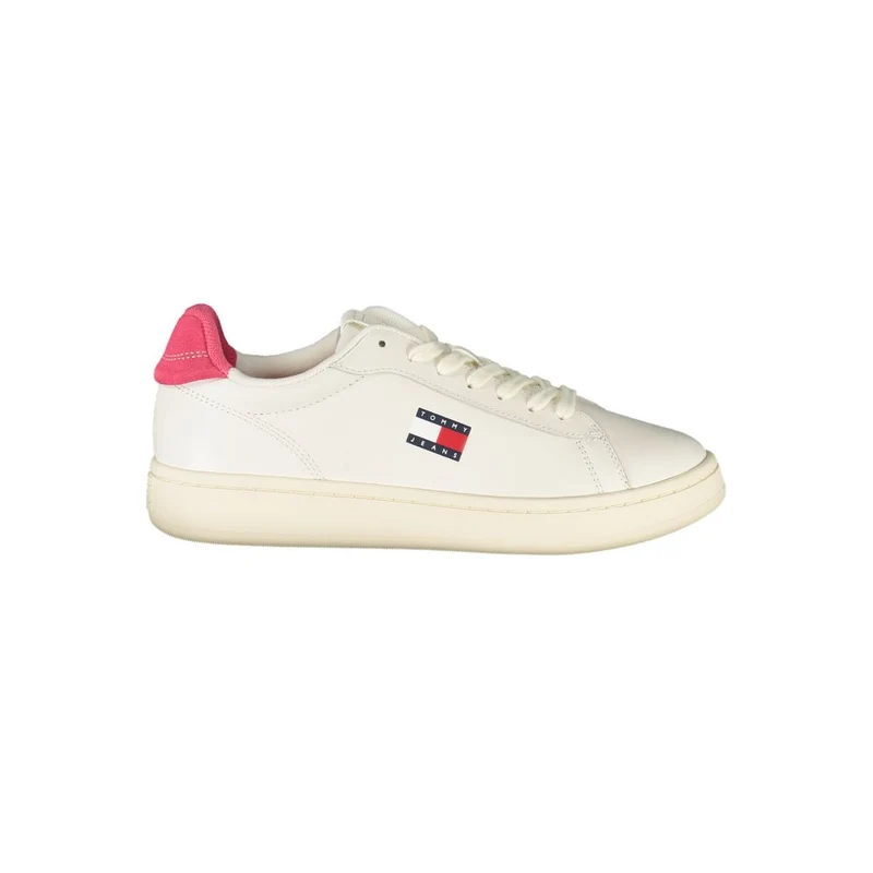 Tommy Hilfiger Bianco Polyurethane Women Sneaker EU42/US12