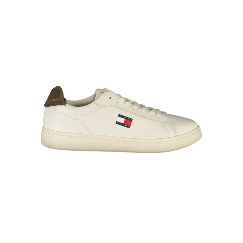 Tommy Hilfiger Bianco Polyurethane Men Sneaker EU40/US7